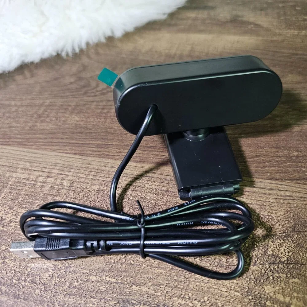 Full HD USB-A Webcam Web Digital Camera with Adjustable Foot
